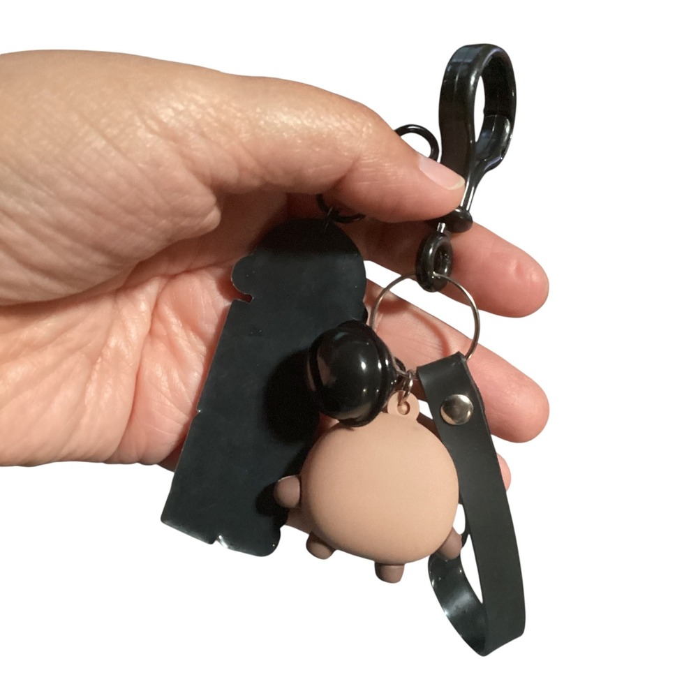 BTS Suga BT21 Shooky Brown Rubber Figure Charm Wristlet Strap 1993.03.09 - Picture 3 of 9